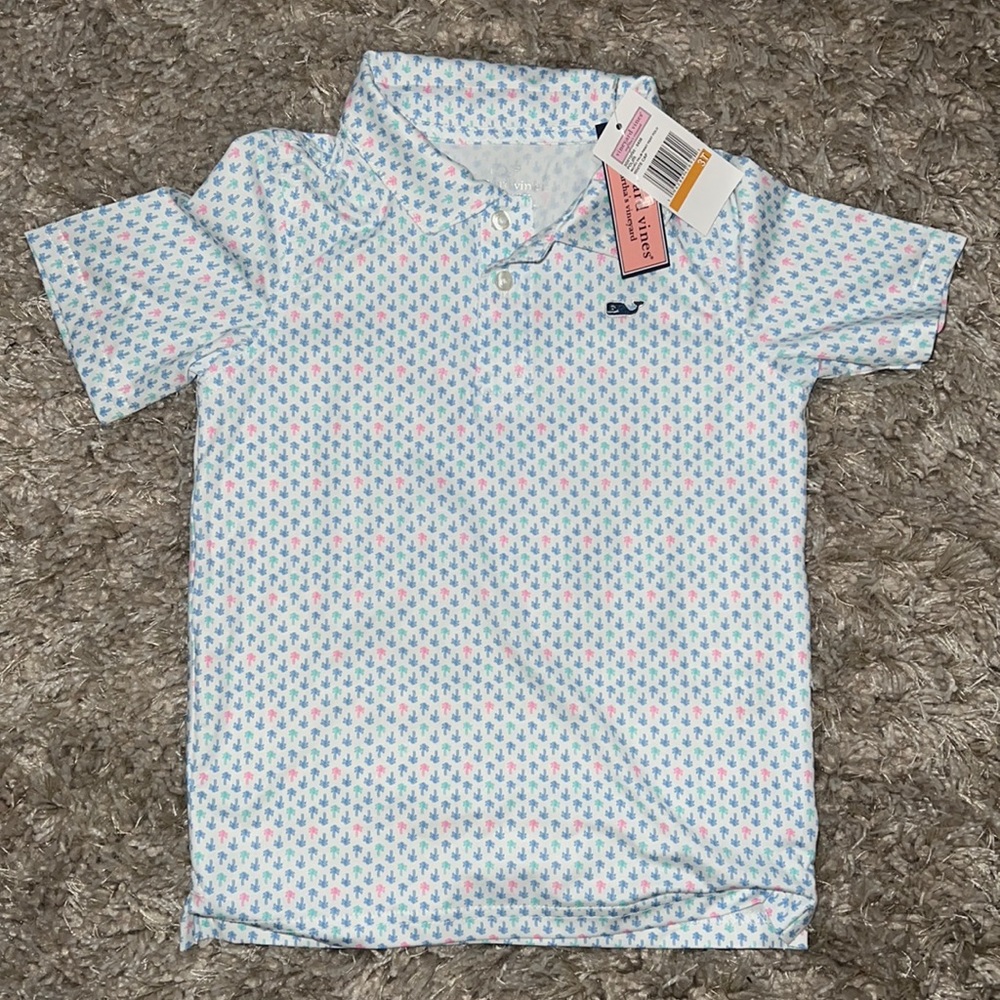 NEW! Boys 3T Dri-Fit Vineyard Vines polo